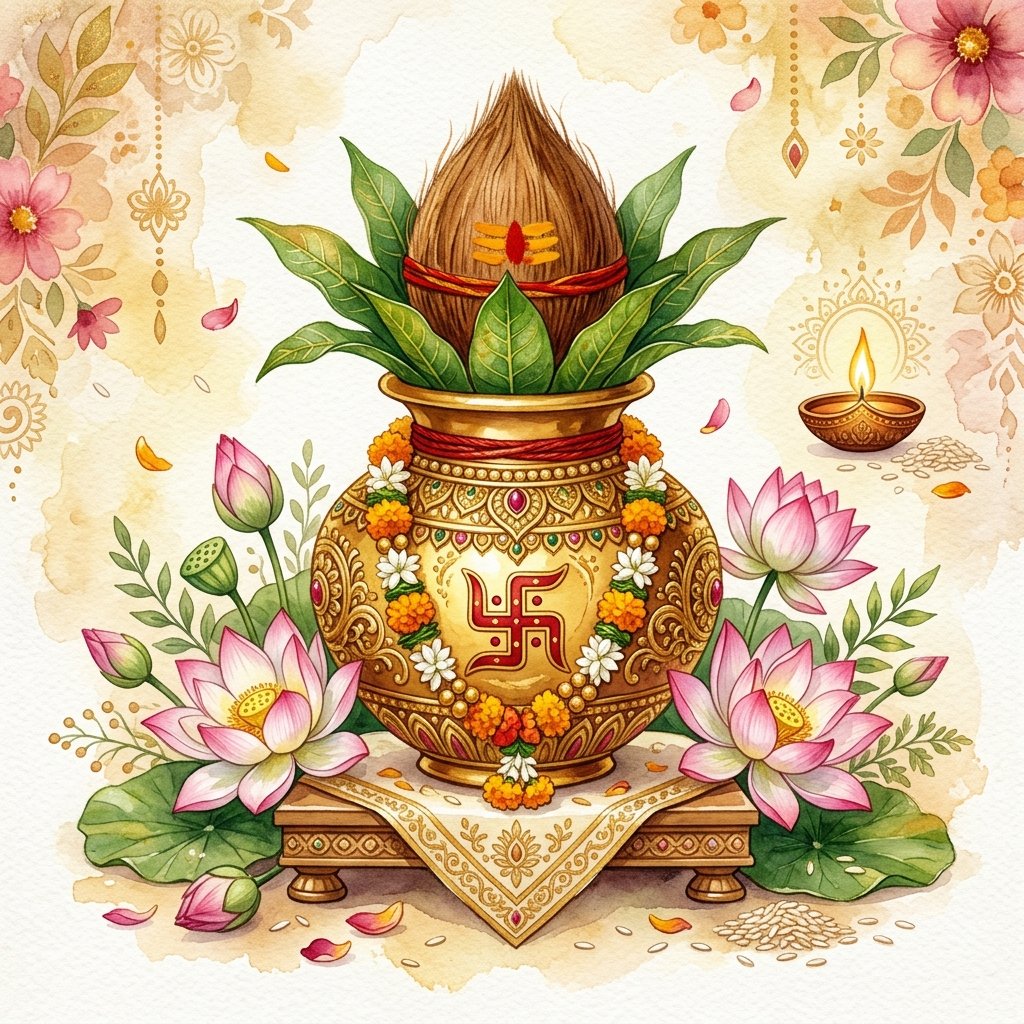 Auspicious Kalash Blessings