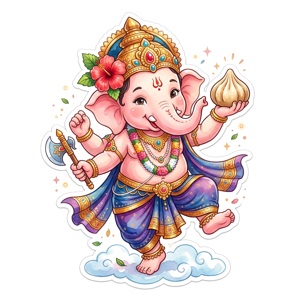 Bal Ganesha Cutout